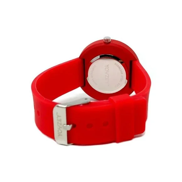 Unisex watch with red band - Picture 2 of 3